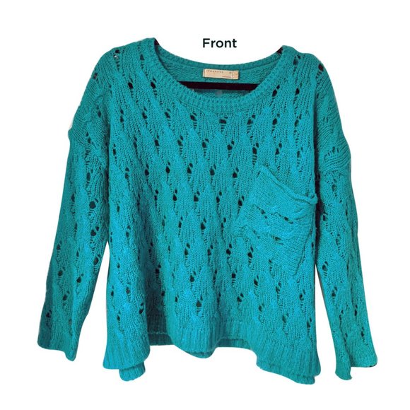 Chunky distressed over sized sweater - Picture 2 of 3